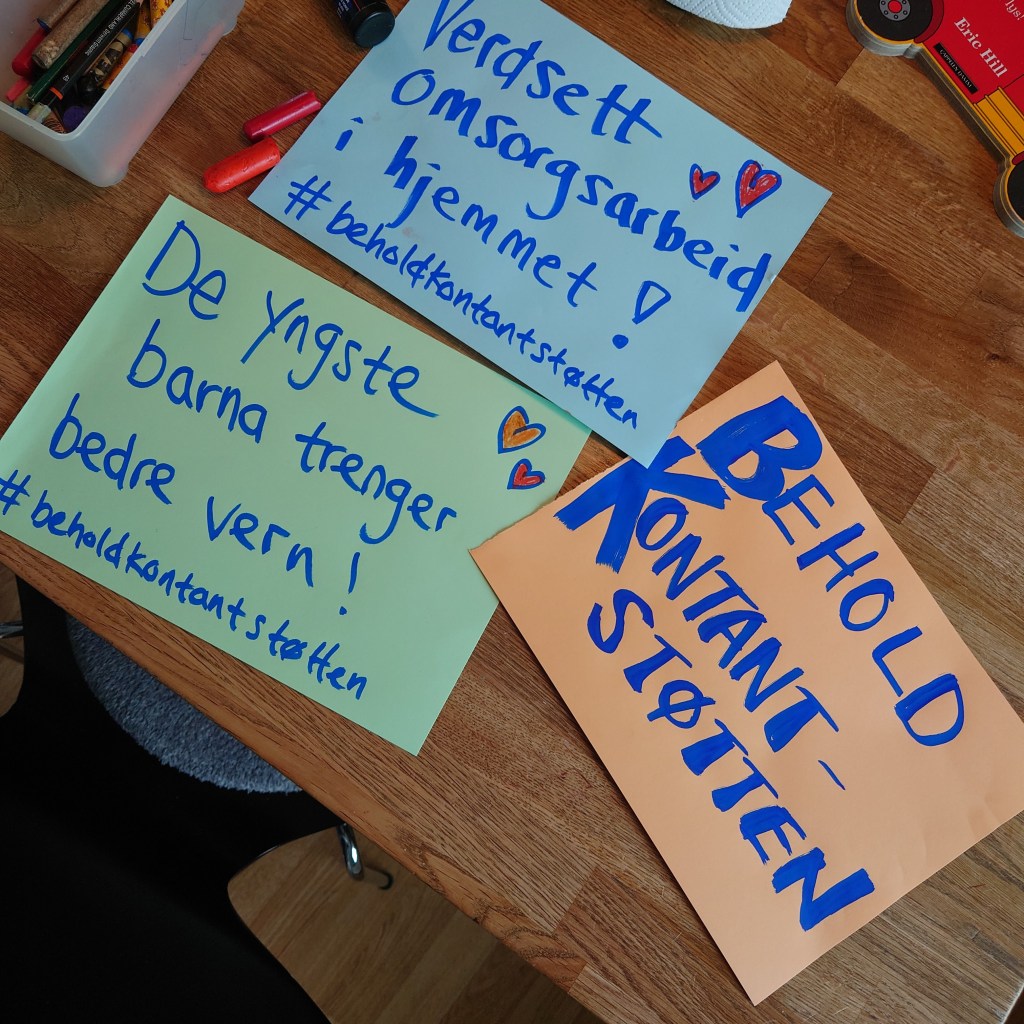 Eg vil være lenger med barnet&nbsp;mitt!